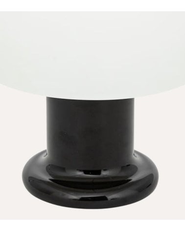 Lámpara de mesa Rick de Acero y Vidrio