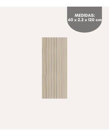 Panel Decorativo Palillería Termo Acústico para Pared