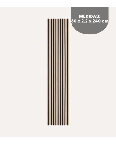 Panel Decorativo Palillería Termo Acústico para Pared