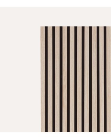 Panel Decorativo Palillería Termo Acústico para Pared