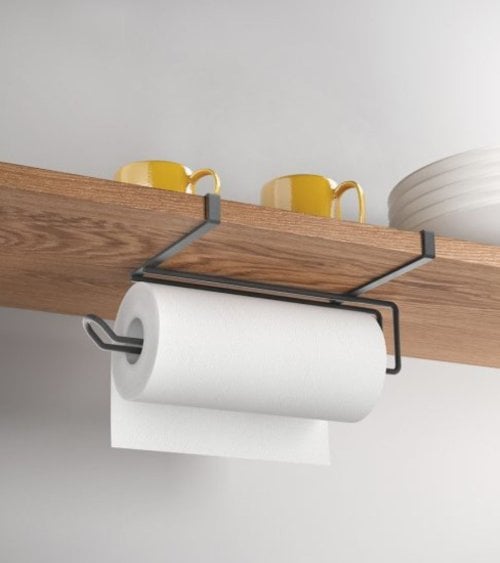 Colgador Rollo Cocina Lava de Estilo Industrial