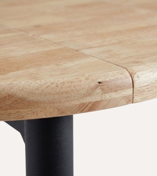 Mesa de Comedor Moon Extensible de Madera de Roble