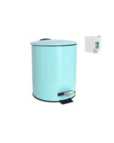 Cubo de Baño Metálico 5L con Pedal