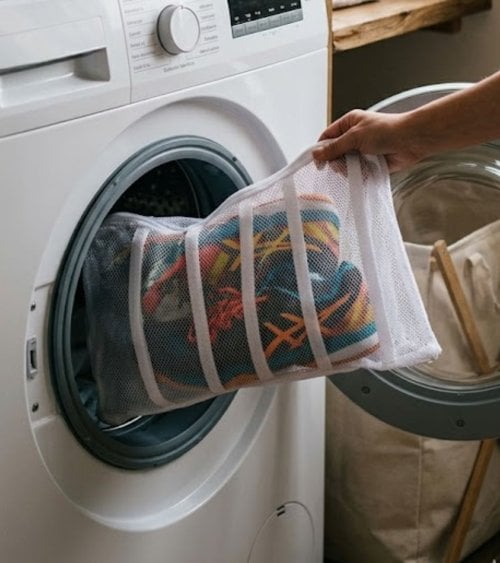 Bolsa de Lavadora Para Zapatillas de Poliéster