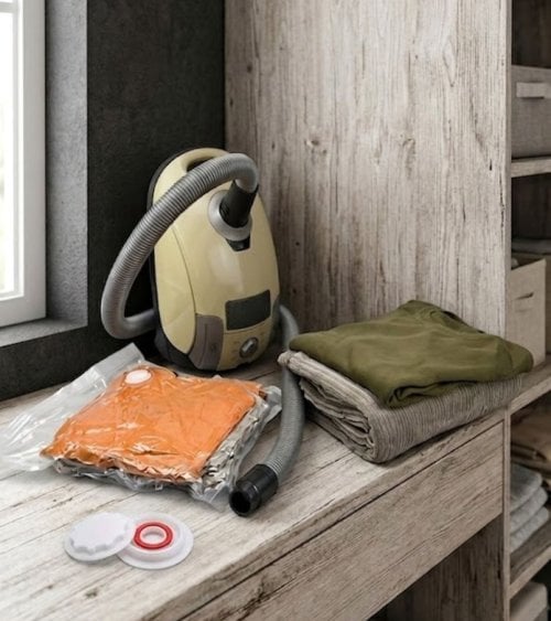 Bolsa Vacío para Ropa con Válvula de Plástico