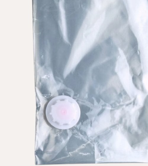 Bolsa Vacío para Ropa con Válvula de Plástico