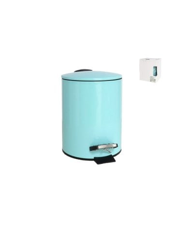 Cubo de Baño Metálico 5L con Pedal