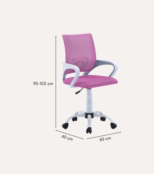 Silla de Oficina Line Giratoria con Red Traspirable