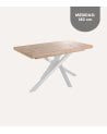 Mesa de Comedor Xena Extensible de Madera de Roble