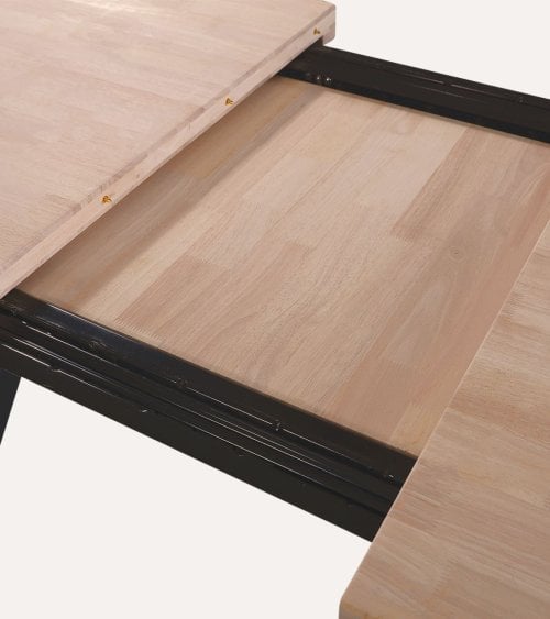 Mesa de Comedor X-Loft Extensible de Madera de Roble