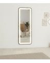 Espejo de Pie Gloss con Luz LED de Aluminio