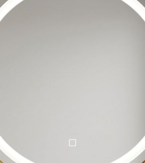 Espejo de Pared Colgante Belt con Luz LED de Alumnio