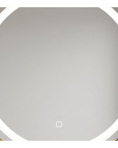 Espejo de Pared Colgante Belt con Luz LED de Alumnio