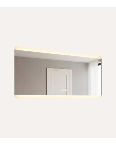 Espejo de Pared Square Rectangular con Luz LED