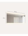 Espejo de Pared Square Rectangular con Luz LED