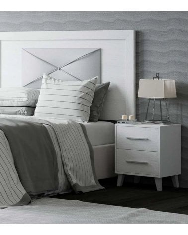 Mesita de Noche con 2 Cajones Puzzle