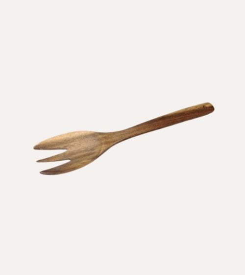 Tenedor de Cocina de Madera de Acacia
