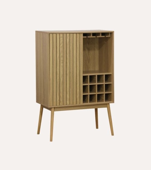 Mueble de Bar Trend Botellero de Madera