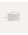 Espejo de Pared Waterproof con Luz LED