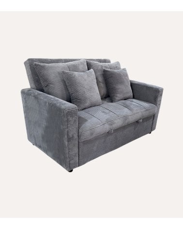 Sofá Cama Divan Corduroy con Respaldo Reclinable