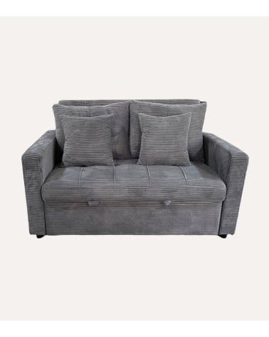 Sofá Cama Divan Corduroy con Respaldo Reclinable