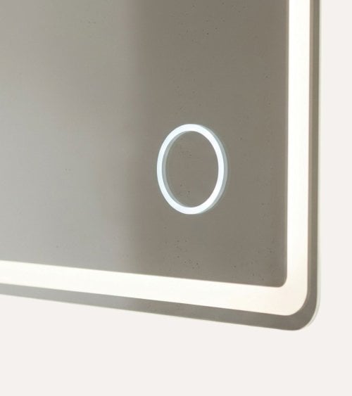 Espejo de Pared Waterproof con Luz LED
