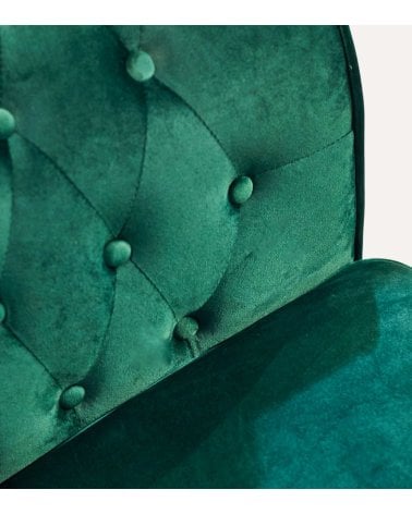 Sofá Chesterfield Velvet de 3 Plazas con Acabado Capitoné