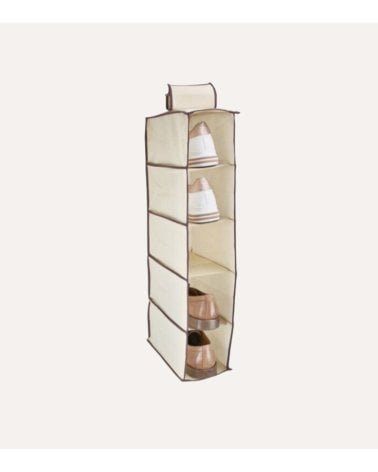 Organizador de Zapatos de 5 Compartimentos de Cartón