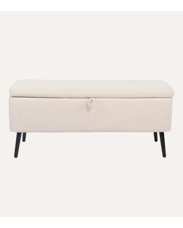 Banco Maison con Baul de Almacenamiento Tapizado