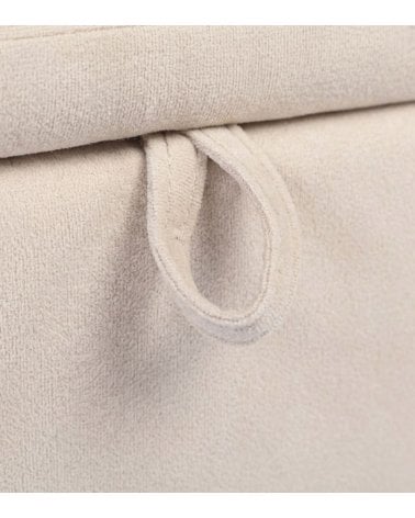 Banco Maison con Baul de Almacenamiento Tapizado