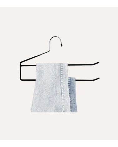 Percha para Pantalón de 2 barras Abierta de Metal