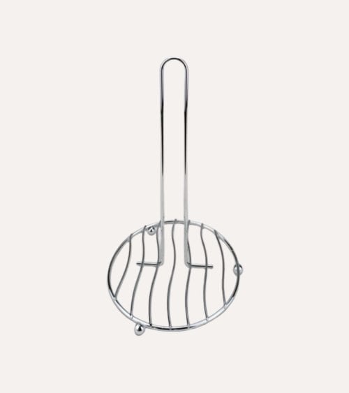 Portarollos de Cocina Cromado de Metal