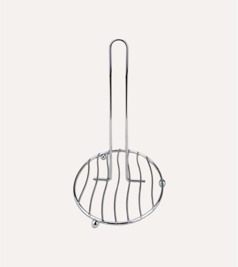 Portarollos de Cocina Cromado de Metal