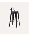 Silla Alta de Bar Tolix de Chapa de Acero