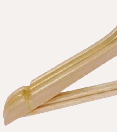 Set de 3 Perchas para Armario de Madera