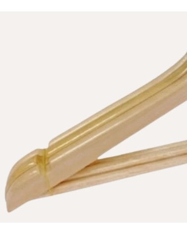 Set de 3 Perchas para Armario de Madera