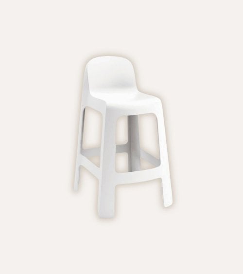 Taburete Alto Bark para Exterior Anto UV de Polipropileno
