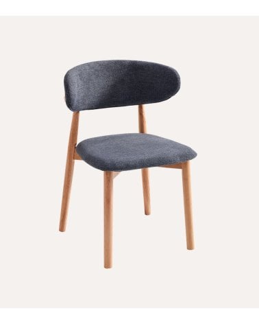 Silla Vera Minimalista de Madera Maciza