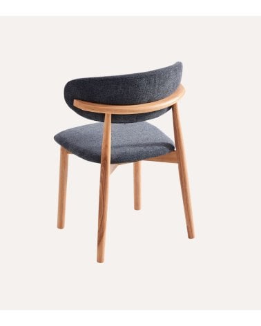 Silla Vera Minimalista de Madera Maciza