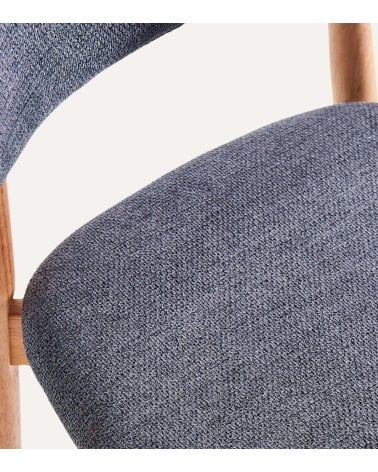 Silla Vera Minimalista de Madera Maciza