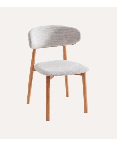 Silla Vera Minimalista de Madera Maciza