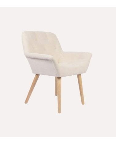 Silla Nature con Patas de Madera de Haya