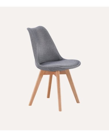 Silla Bistro Tap con Patas de Madera de Haya