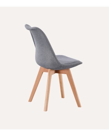 Silla Bistro Tap con Patas de Madera de Haya