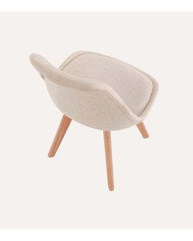 Silla Bistro Tap con Patas de Madera de Haya