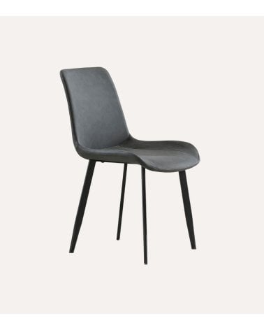 Silla Lis de Símil Cuero Envejecido