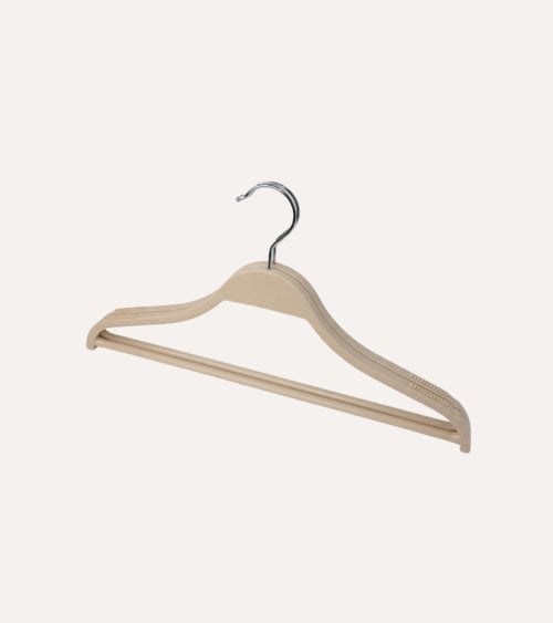 Set de 2 Perchas Antideslizantes de Plástico