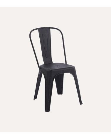 Silla Tolix de Polipropileno Imitación Metal