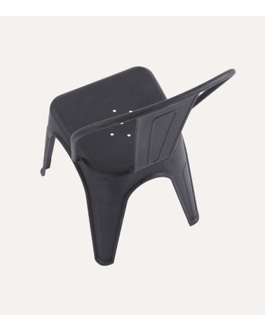 Silla Tolix de Polipropileno Imitación Metal