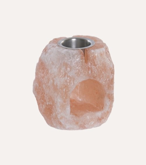 Quemador de Aceite Aromático de Sal del Himalaya